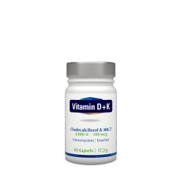 Vitamin D+K 4.000 IE - 100 mcg